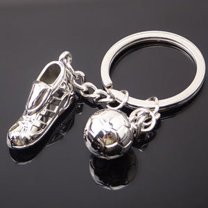 SoccerShopp™️ Soccer Ball Metal Key Chain Ring